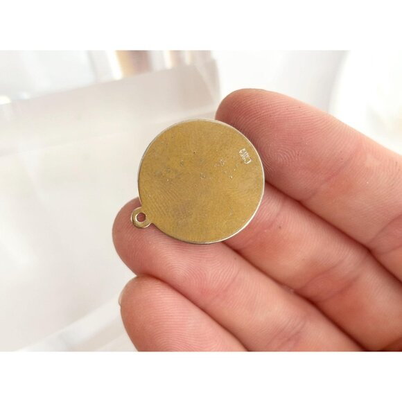 Beau Sterling Liberty Bell 1776 / 1976 925 Sterling Silver Vintage Pendant Charm - Picture 9 of 9